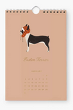 2027 Kitchen Calendar - Dog of the Month