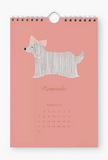 2027 Kitchen Calendar - Dog of the Month