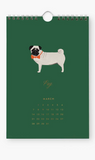 2027 Kitchen Calendar - Dog of the Month