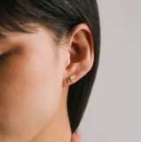 Lover's Tempo Sonata Stud Earrings: Gold