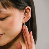 Lover's Tempo Sonata Drop Earrings: Gold