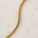 Lover's Tempo Oceane Pearl Necklace: Waterproof Gold