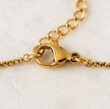 Lover's Tempo Oceane Pearl Necklace: Waterproof Gold