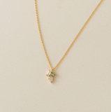 Lover's Tempo Sonata Pendant Necklace: Gold