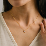 Lover's Tempo Sonata Pendant Necklace: Gold
