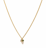 Lover's Tempo Sonata Pendant Necklace: Gold