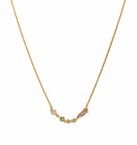 Lover's Tempo Sonata Jewel Necklace: Gold