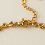 Lover's Tempo Josie Ida Chain Bracelet: Waterproof Gold