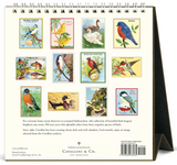 2027 Desk Calendar - Vintage Birds