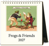 2027 Desk Calendar - Frogs and Friends