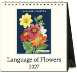 2027 Desk Calendar - Language of Flowers