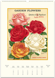 2027 Wall Calendar - Garden Flowers