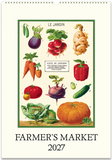 2027 Wall Calendar - Farmer's Market