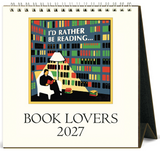 2027 Desk Calendar - Book Lovers