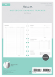Filofax Refill for A5 Notebook - Expense Tracker