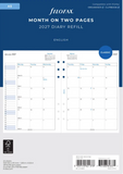 A5 2027 Month on Two Pages