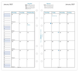 Personal 2027 Month on Two Pages
