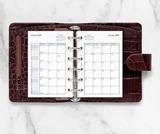Pocket 2027 Month on Two Pages