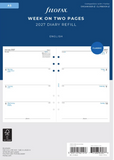 A5 2027 Week on Two Pages
