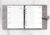 A5 2027 Week on Two Pages