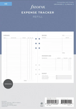 A5 Expense Tracker Refill