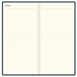 Letts of London Signature Slim Week to View 2027 - Blue