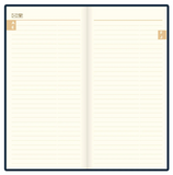 Letts of London Signature Slim Week to View 2027 - Blue