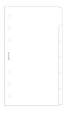 Personal White Dividers