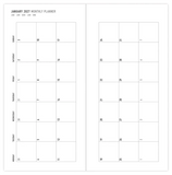 Letts of London Woodland Pocket 2027 Planner - Green