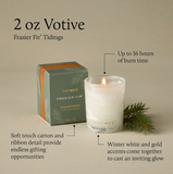 Frasier Fir Candle - Tidings