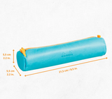 Rhodiarama Zippered Round Pencil Case - Turquoise