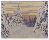 Canadian Winter Scenes Ver. 2 Boxed Notecards