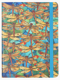 Gilded Dragonflies Lined Journal