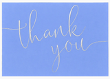 Boxed Thank You - Periwinkle