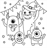 Spooky Halloween Colouring Book