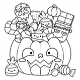 Spooky Halloween Colouring Book