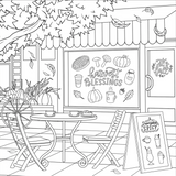 Autumn Dreams Colouring Book