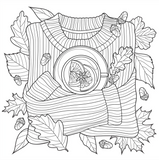 Autumn Dreams Colouring Book