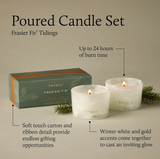 Frasier Fir Candle Duo - Tidings