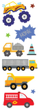 Trucks Sticker Set