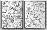 Salty Birds Colouring Book