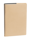 Leather Refillable Pocket Notebook - Sand Beige