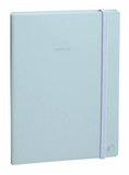 Quo Vadis Pastel Blue Lined Notebook