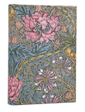 Paperblanks 2027 Morris Pink Honeysuckle Maxi Weekly Horizontal Planner