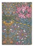Paperblanks 2027 Morris Pink Honeysuckle Maxi Weekly Horizontal Planner