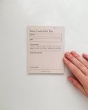 Tarot Reading Notepad Collection