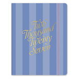 2027 Cabana Stripes Monthly Academic Planner