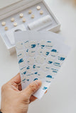 50 Mini Double Sided Adhesive for Wax Seals - 13mm