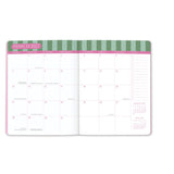 2027 Cabana Stripes Monthly Academic Planner