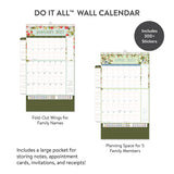 2027 Fruit & Flora Do It All™ Academic Wall Calendar